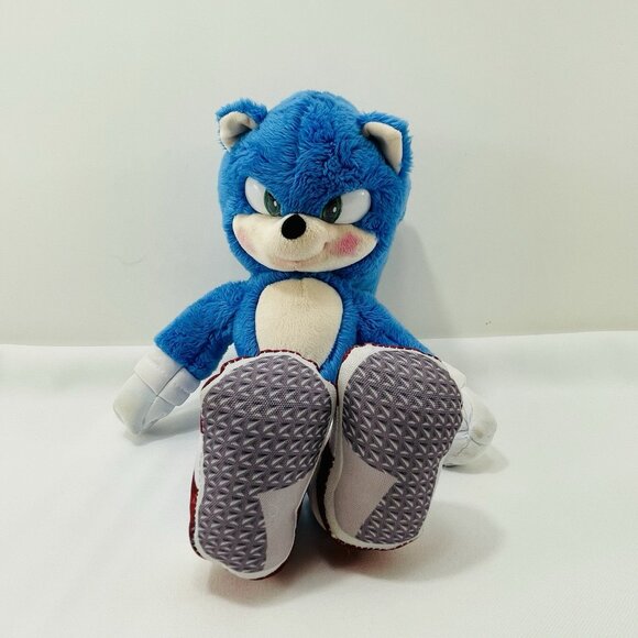 Paramount Sonic 2 Hedgehog Plush Toy 14” Movie Jumbo XL Big Anime Comic 2022 Kid - Picture 7 of 12